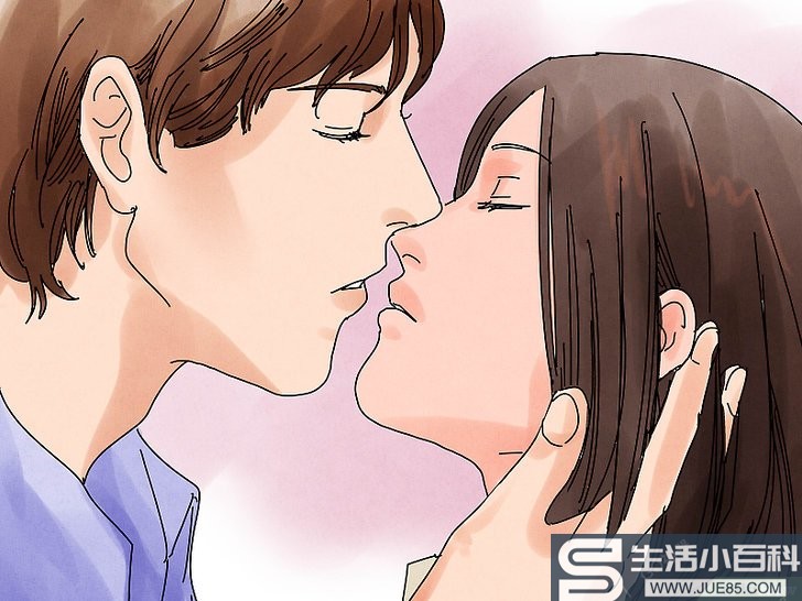如何激吻: 13 步骤（包含图片）