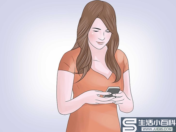 如何给女孩发短信: 6 步骤