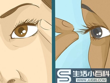 5种方法来除去掉落在眼睛里的睫毛
