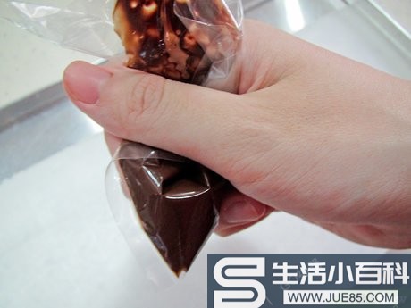 3种方法来做各种形状的巧克力