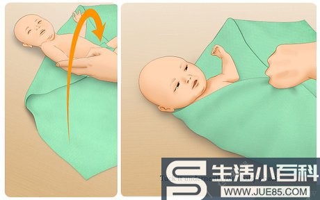 如何包裹婴儿: 11 步骤